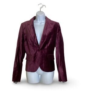 Apostrophe Velvet Blazer